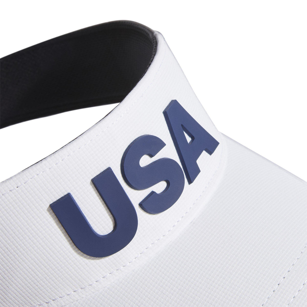adidas USA Tour Visor – czapka męska, kolor biały – zdjęcie 4