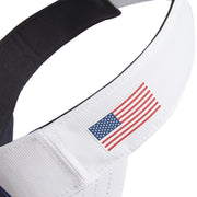 adidas USA Tour Visor – czapka męska, kolor biały – zdjęcie 5