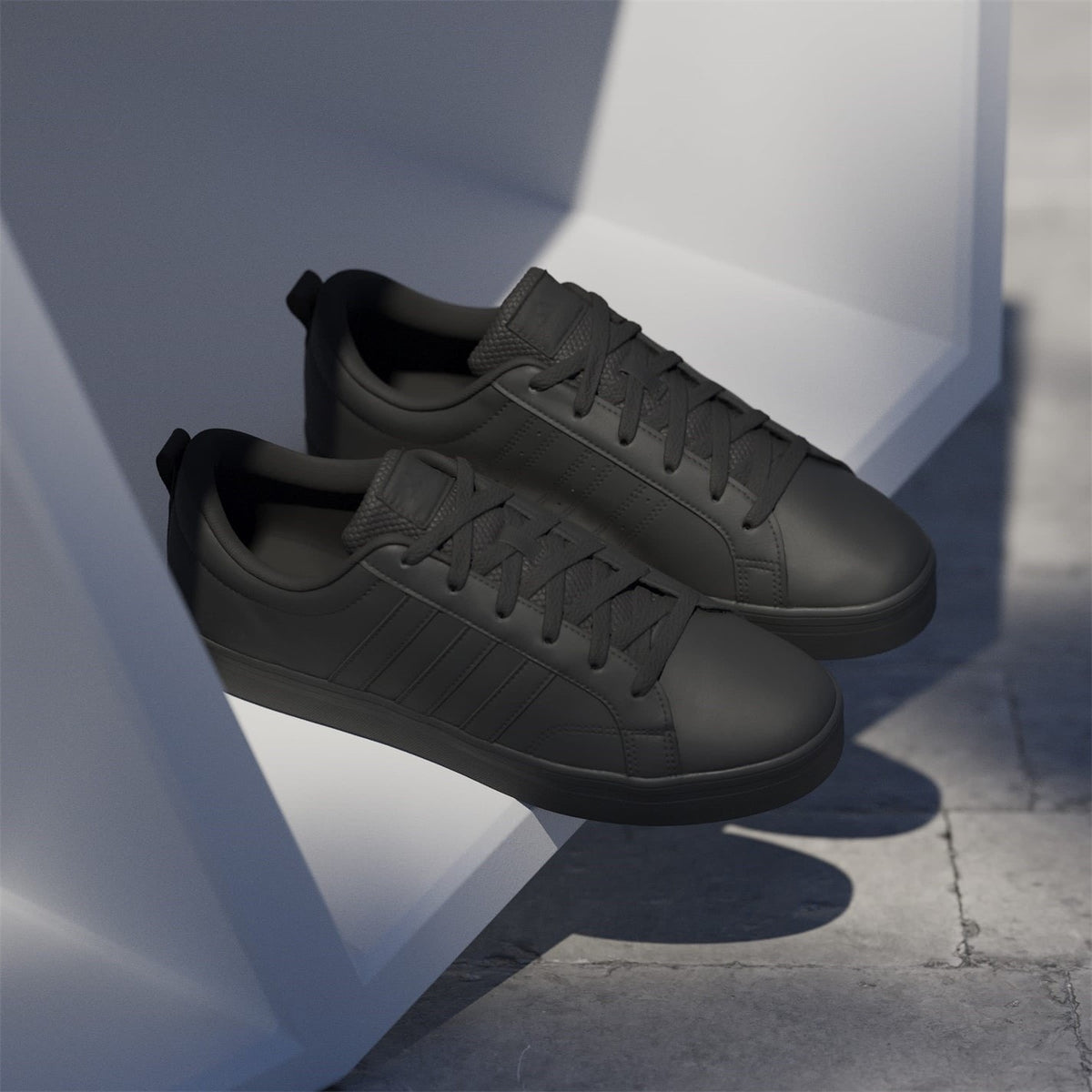 adidas VS Pace Trainers – sneakersy męskie, kolor czarny – zdjęcie 12