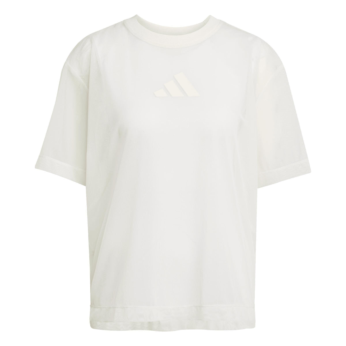 adidas W All Szn Sh Ld99 – t-shirt damski, kolor biały