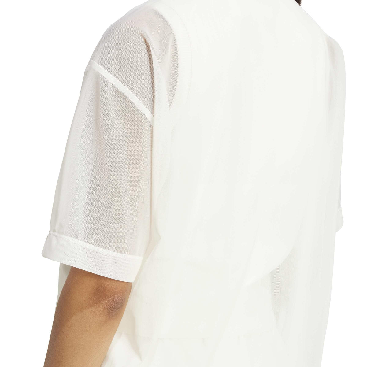 adidas W All Szn Sh Ld99 – t-shirt damski, kolor biały – zdjęcie 5