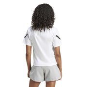 adidas W Z.N.E. Tee T-Shirt – t-shirt damski, kolor biały – zdjęcie 3