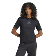 adidas W Z.N.E. Tee T-Shirt – t-shirt damski, kolor czarny – zdjęcie 2