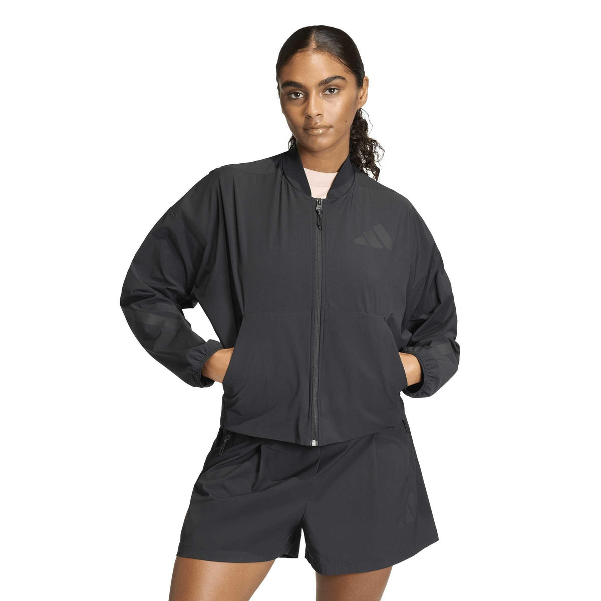 adidas W Z.N.E. Wv B Ld99 – kurtka damska, kolor czarny – zdjęcie 2