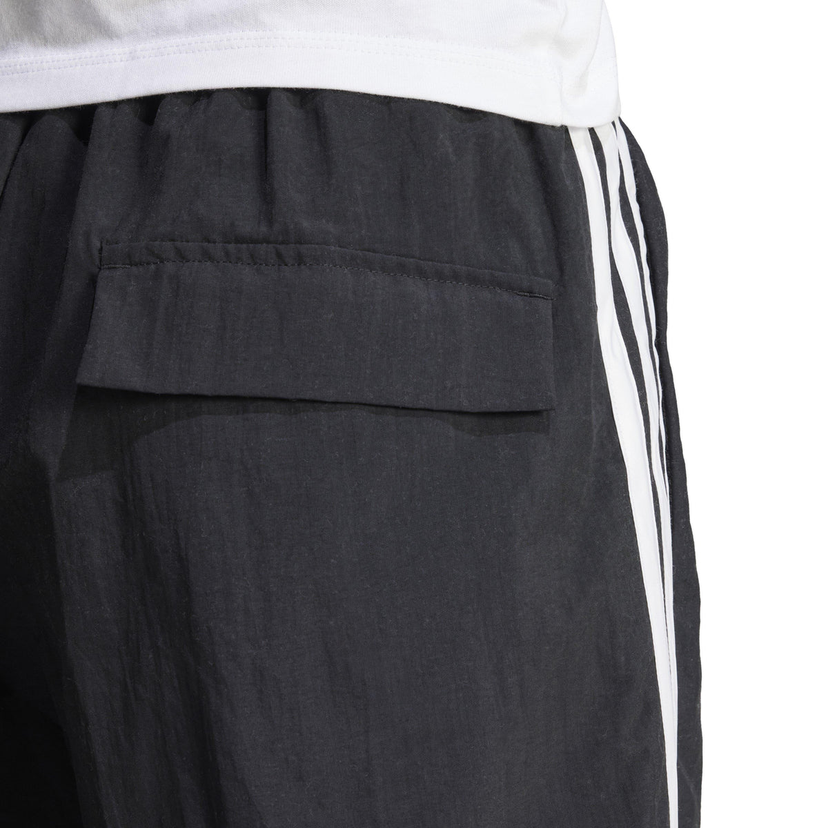 adidas Woven Tracksuit Shorts – szorty damskie, kolor czarny, biały – zdjęcie 5