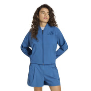 adidas Z.N.E. Bomber Jacket – kurtka damska, kolor niebieski – zdjęcie 2
