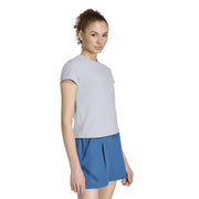 adidas Z.N.E. T-Shirt – t-shirt damski, kolor srebrny – zdjęcie 2