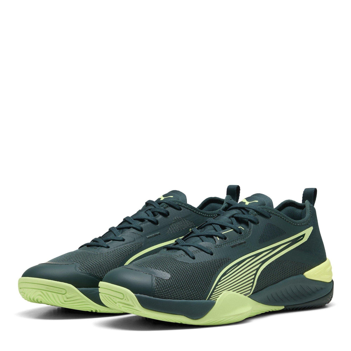 Puma Eliminate Nitro 4 Handball Trainers – sneakersy męskie, kolor zielony