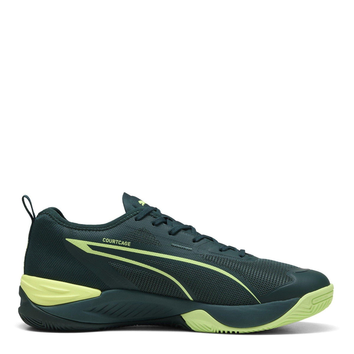 Puma Eliminate Nitro 4 Handball Trainers – sneakersy męskie, kolor zielony – zdjęcie 4