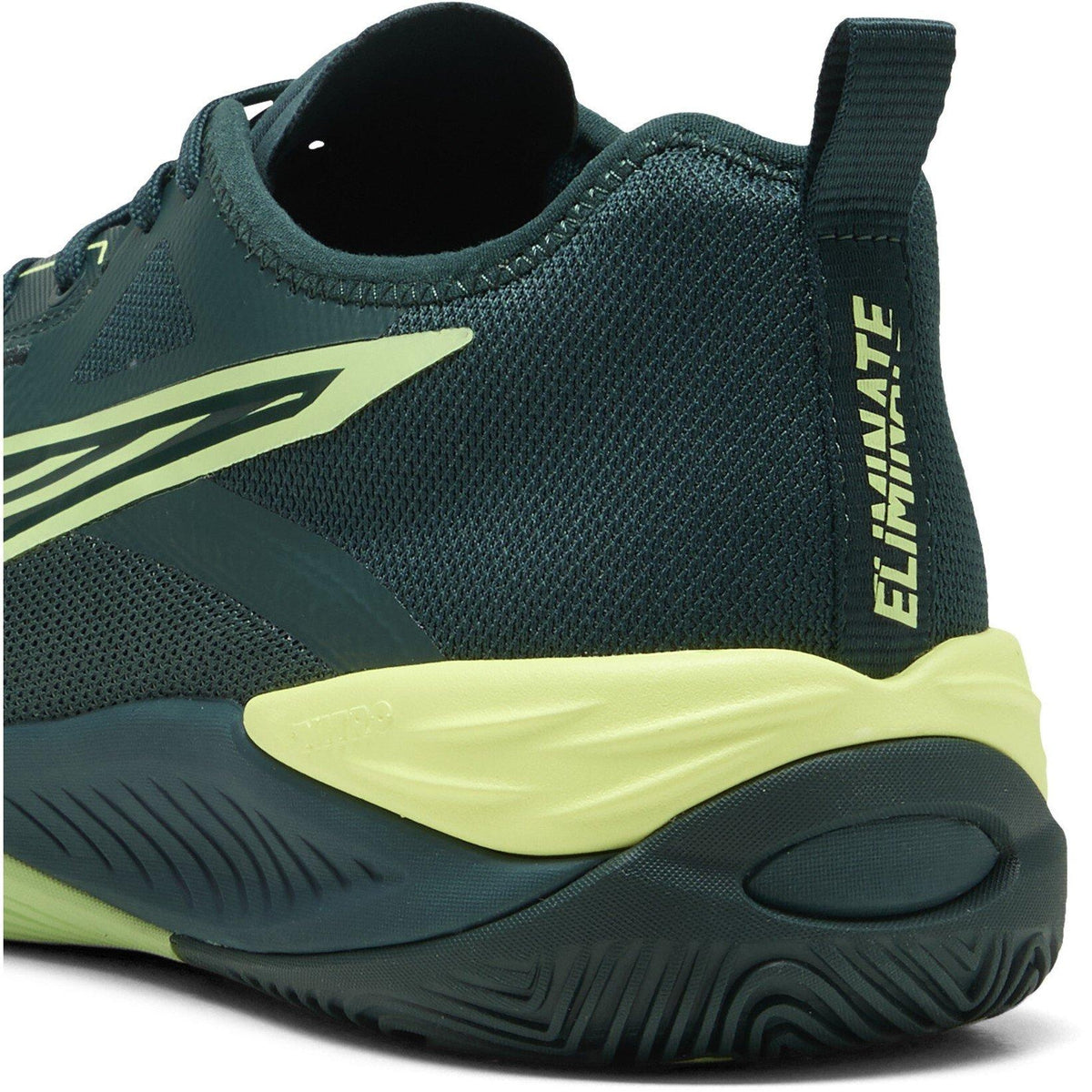 Puma Eliminate Nitro 4 Handball Trainers – sneakersy męskie, kolor zielony – zdjęcie 5