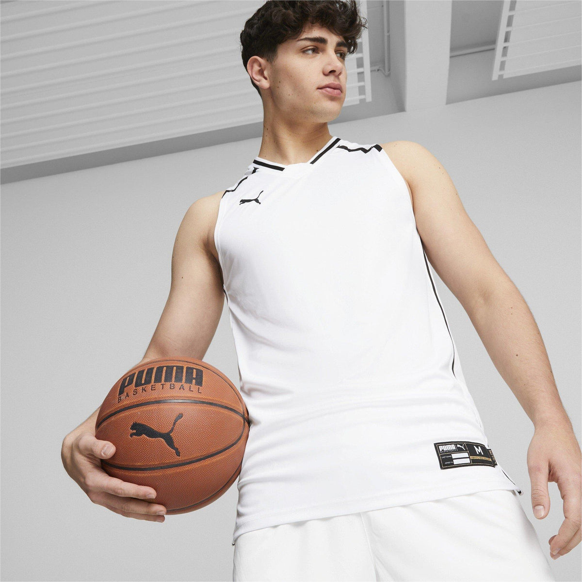 Puma Hoops Team Game Performance Basketball Jersey – zdjęcie 3