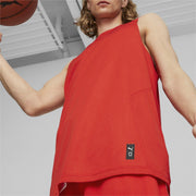 Puma Hoops Team Reverse Practice Performance Basketball Jersey – zdjęcie 5