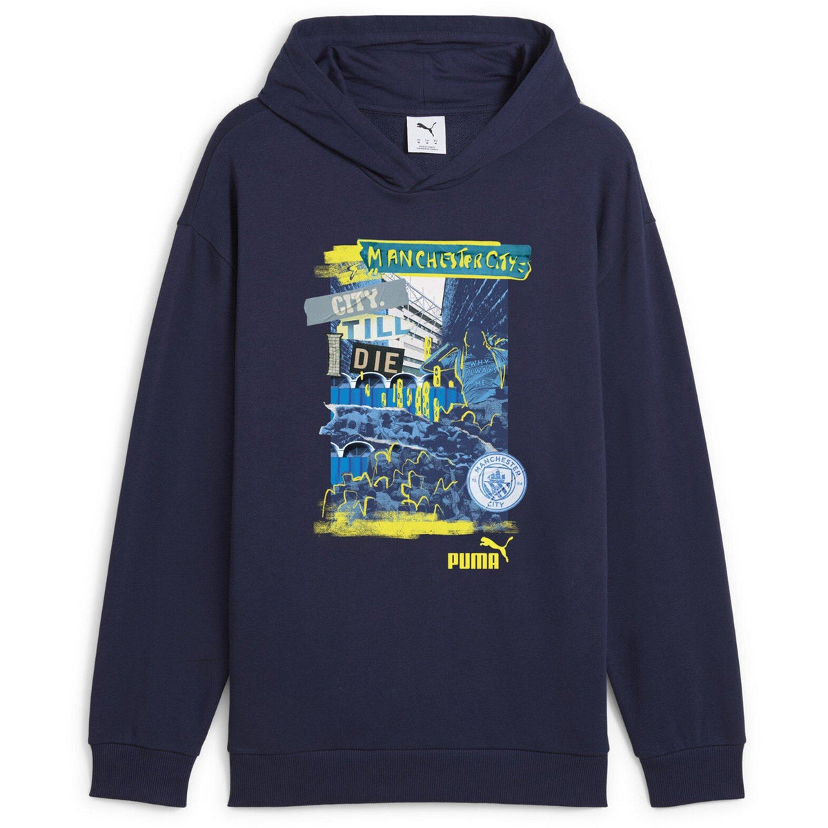 Puma Manchester City FtblNRGY+ Hoodie Adults – zdjęcie 1
