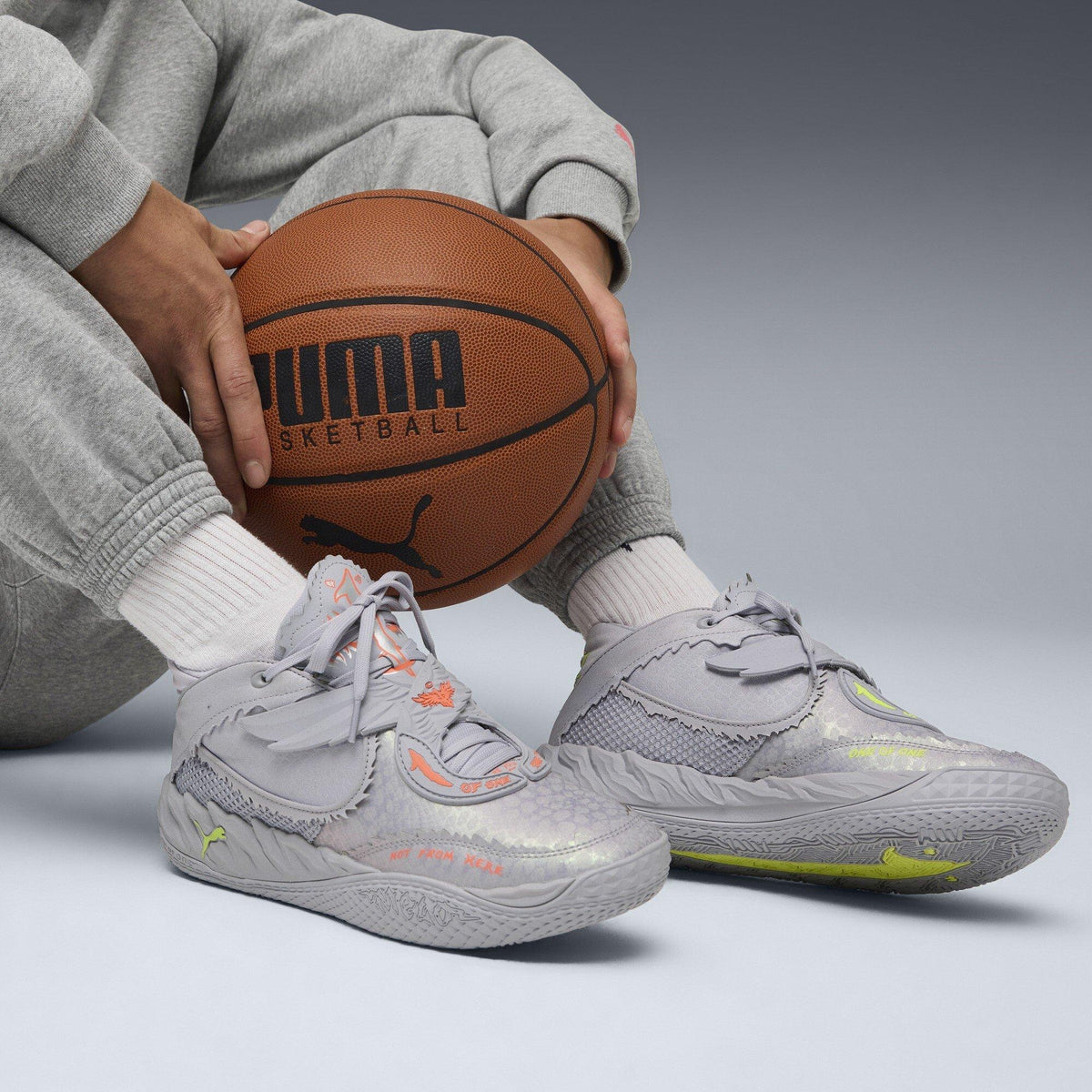 Puma Mb.05 Metallic Basketball Trainers – zdjęcie 3