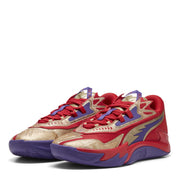 Puma Scoot Zeros II Gold Basketball Trainers – zdjęcie 1