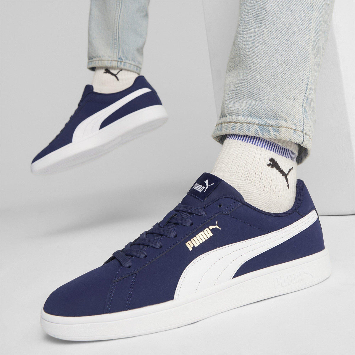 Puma Smash 3.0 Buck Low-Top Trainers – zdjęcie 2