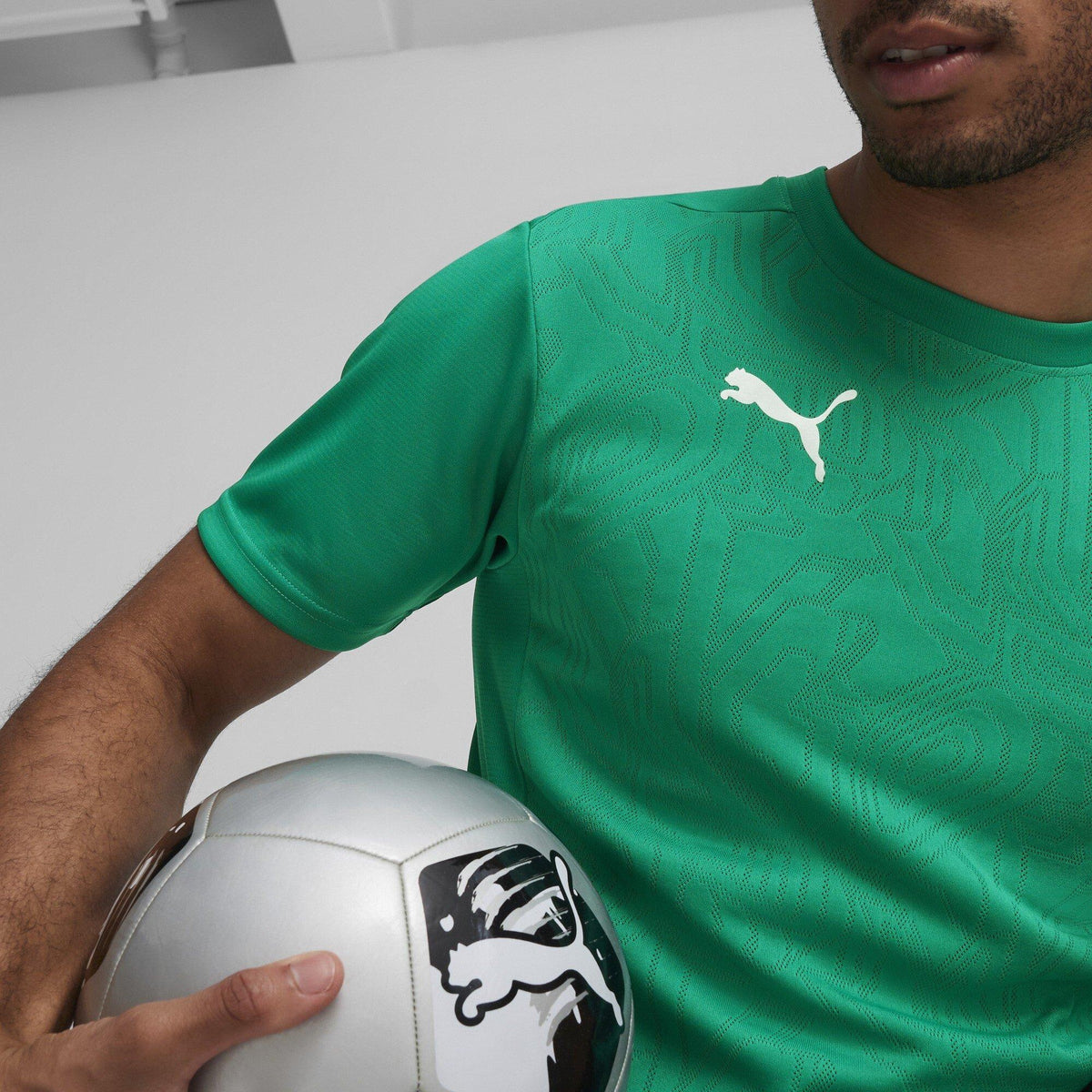 Puma Teamfinal Training Short-Sleeve Performance T-Shirt – zdjęcie 5