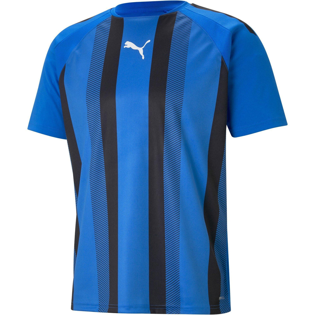 Puma Teamliga Striped Jersey T-Shirt – zdjęcie 1